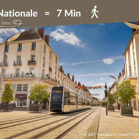 Appartement Cozy Zen 1 Grande - Calme - Arrivée Autonome - 6 Pers - Parking Gratuit *