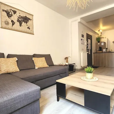 Cozy Zen 1 Grande - Calme - Arrivée Autonome - 6 Pers - Parking Gratuit Appartement Tours