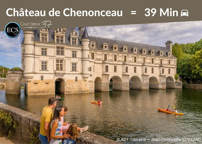 Cozy Zen 1 Grande - Calme - Arrivée Autonome - 6 Pers - Parking Gratuit Tours