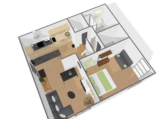 Cozy Zen 1 Grande - Calme - Arrivée Autonome - 6 Pers - Parking Gratuit *